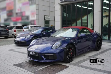 인천송도 포르쉐 911 카레라 4S 썬팅재시공으로 선택한 필름은? 반사필름의 끝판왕, 보그 색감 최고네~~ / 인천 연수구 송도동