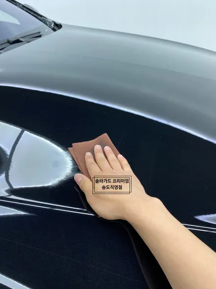 인천 랩핑 벤츠 S클래스 S350d 반무광 사틴 다크 그레이 전체랩핑으로 고급미 카리스마로 시선강탈!! / 인천 연수구 송도동