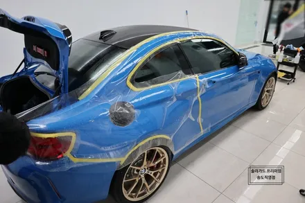 인천송도PPF 솔라가드 프리미엄 송도직영점에서 BMW M2 차량전체 PPF 시공 완료!! / 인천 연수구 송도동