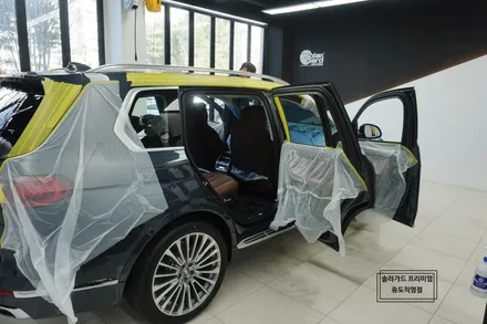 인천송도신차패키지 전문업체 BMW X7 출고 후 솔라가드 LX 썬팅 시공 / 인천 연수구 송도동