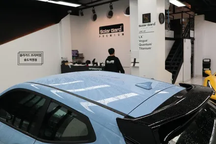 인천PPF 송도랩핑 벨로스터N 루프스킨 시공은 블랙PPF가 최고네요!! / 인천 연수구 송도동