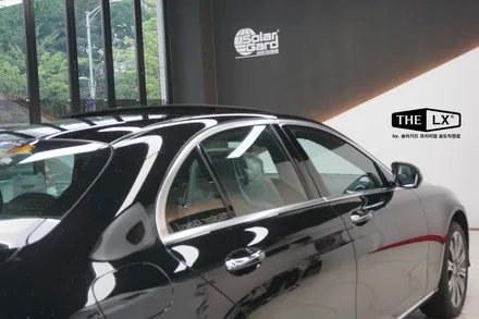 인천 벤츠 E450 가성비 좋은 틴팅필름 추천! 솔라가드 프리미엄 티타늄 썬팅 어떠세요? / 인천 연수구 송도동