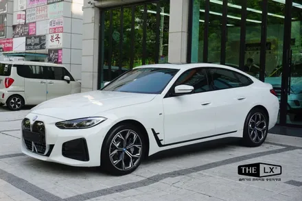 인천송도 BMW i4 자동차 썬팅추천 THE LX 솔라가드프리미엄 퀀텀 틴팅시공후기!! / 인천 연수구 송도동