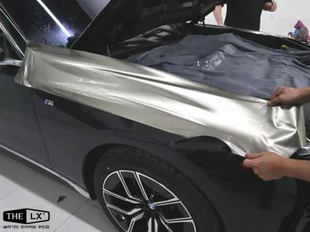 BMW 7시리즈 740d  투톤(듀오톤) 컬러 PPF 실내 PPF 시공 / 인천 연수구 송도동