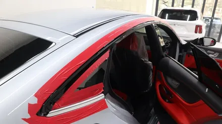 벤츠 GT43 AMG 크롬죽이기 시공 인천 송도 와이오토 / 인천 연수구 송도동