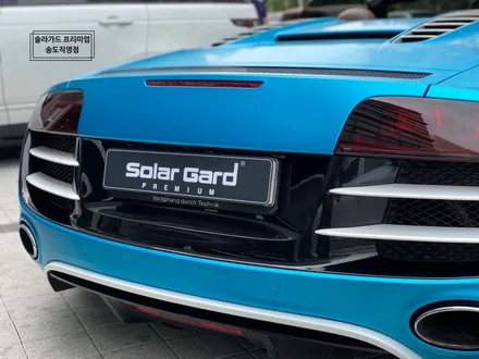 인천 랩핑 아우디 R8 스파이더 Satin Ocean Shimmer(사틴오션쉬머) 전체랩핑 퀄리티 최고! 새차뽑은줄!! / 인천 연수구 송도동