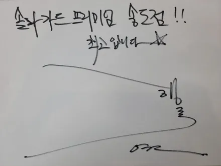 인천썬팅재시공 리듬파워 래퍼 행주가 선택한 필름은? 카마로SS 더엘엑스 솔라가드 프리미엄 LX시공후기! / 인천 연수구 송도동