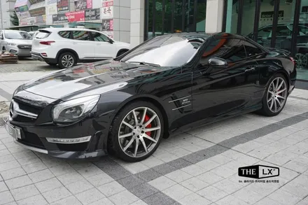 이제 더이상의 재시공은 없다! 인천 송도 썬팅 재시공 벤츠 SL63 블랙포스 장착을 위해 LX+퀀텀블랙 조합 썬팅시공완료 / 인천 연수구 송도동