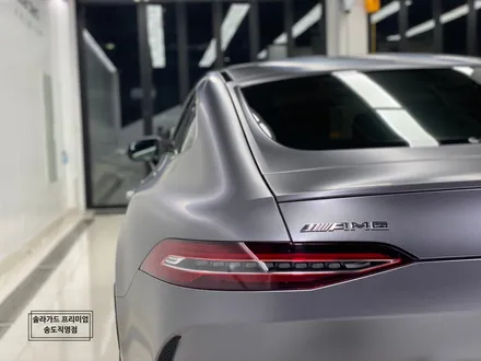 인천 랩핑 추천 벤츠 AMG GT43 반무광 사틴 다크 그레이로 시선강탈 카리스마!! / 인천 연수구 송도동