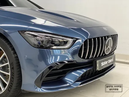 인천 벤츠 AMG GT43 전체랩핑(Gloss Glacier Gray)과 실내랩핑 잘하는 곳!! / 인천 연수구 송도동