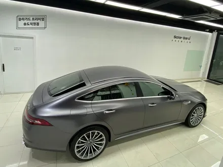 인천 랩핑 추천 벤츠 AMG GT43 반무광 사틴 다크 그레이로 시선강탈 카리스마!! / 인천 연수구 송도동