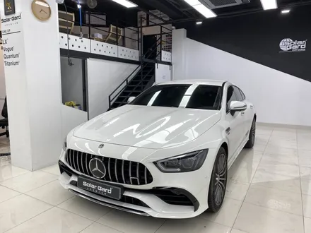 인천 랩핑 추천 벤츠 AMG GT43 반무광 사틴 다크 그레이로 시선강탈 카리스마!! / 인천 연수구 송도동