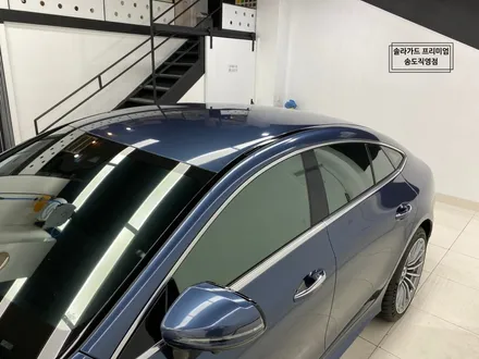 인천 벤츠 AMG GT43 전체랩핑(Gloss Glacier Gray)과 실내랩핑 잘하는 곳!! / 인천 연수구 송도동