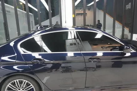 bmw 530i_Full LX 시공//금속필름 전파 차단 해결법! / 인천 연수구 송도동