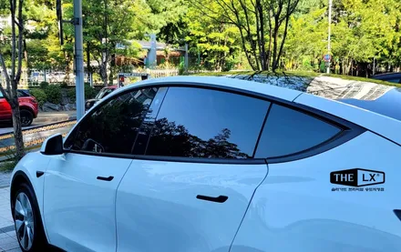인천송도썬팅추천 테슬라 모델Y에 완벽한 필름은 더엘엑스LX네요!! 완전 멋짐 그 잡채!! / 인천 연수구 송도동