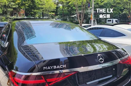 인천송도 벤츠 S580 THE LX 솔라가드프리미엄 퀀텀 썬팅 / 인천 연수구 송도동