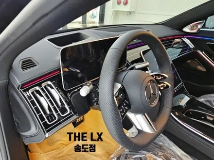 인천 벤츠 S클래스 S500 액티브 엠비언트, 4D부메스터, 천장 부메스터 스피커, 피아노라커트림 교체 시공 / 인천 연수구 송도동
