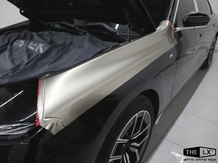 BMW 7시리즈 740d  투톤(듀오톤) 컬러 PPF 실내 PPF 시공 / 인천 연수구 송도동