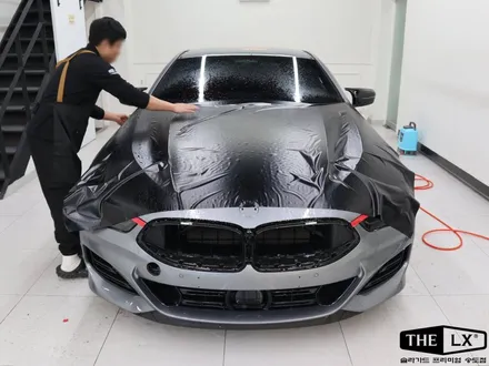 BMW 850i 쿠페 무광 블랙 전체 컬러 PPF 인천 와이오토 / 인천 연수구 송도동