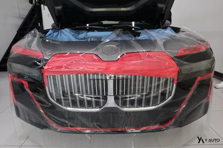 럭셔리와 첨단이 공존하는 플래그십 세단 BMW 750e xDrive의 전체 PPF 시공기 / 인천 연수구 송도동