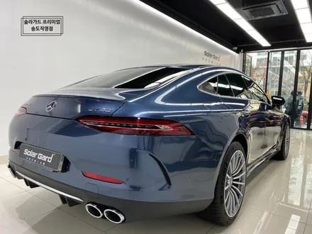인천 벤츠 AMG GT43 전체랩핑(Gloss Glacier Gray)과 실내랩핑 잘하는 곳!! / 인천 연수구 송도동