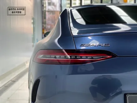 인천 벤츠 AMG GT43 전체랩핑(Gloss Glacier Gray)과 실내랩핑 잘하는 곳!! / 인천 연수구 송도동
