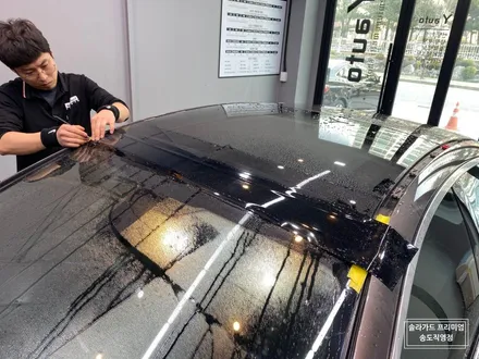 인천 탑폴리에 루프스킨 가능한곳은 여기뿐!! BMW 640d 탑폴리에 루프스킨 시공후기 / 인천 연수구 송도동