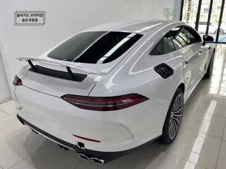 인천 벤츠 AMG GT43 전체랩핑(Gloss Glacier Gray)과 실내랩핑 잘하는 곳!! / 인천 연수구 송도동