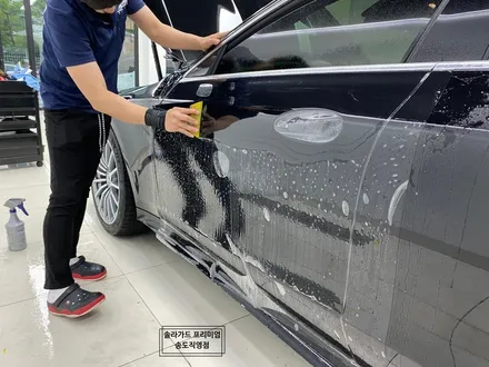 인천 벤츠 AMG GT43 자동차 문콕예방과 잔기스 보호에는 PPF 시공이 최고!! / 인천 연수구 송도동