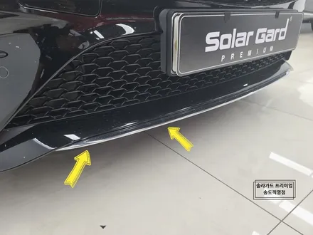인천 랩핑 벤츠 CLS 400D 그릴랩핑으로 올블랙 시크 포스! 크롬죽이기 랩핑은 역시 솔라가드 프리미엄 송도직영점!! / 인천 연수구 송도동