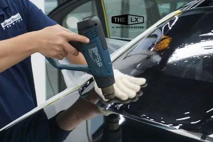 인천 벤츠 E450 가성비 좋은 틴팅필름 추천! 솔라가드 프리미엄 티타늄 썬팅 어떠세요? / 인천 연수구 송도동