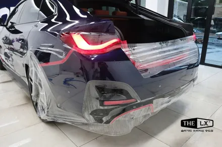STEK 다이노쉴드 PPF 필름으로 BMW I4 도장면 보호 시공 완료 / 인천 연수구 송도동