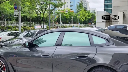 인천송도 BMW i4 신차패키지 전문점, 썬팅 시공은 THE LX 송도점 / 인천 연수구 송도동