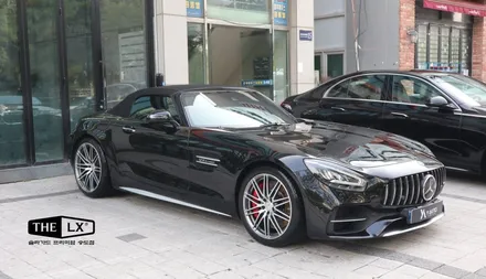 솔라가드 퀀텀 썬팅 필름 장점? 벤츠 AMG GT C 로드스터 시공후기 / 인천 연수구 송도동