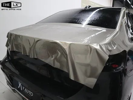 BMW 7시리즈 740d  투톤(듀오톤) 컬러 PPF 실내 PPF 시공 / 인천 연수구 송도동