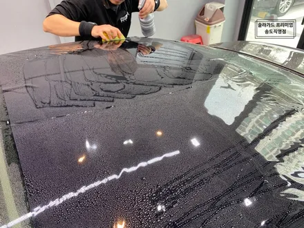 인천 탑폴리에 루프스킨 가능한곳은 여기뿐!! BMW 640d 탑폴리에 루프스킨 시공후기 / 인천 연수구 송도동