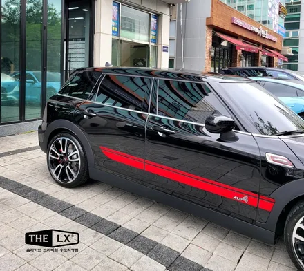 인천송도 미니(MINI) 전면과 선루프 썬팅! 더엘엑스 송도직영점에서 LX 농도 40%로 시공완료! / 인천 연수구 송도동