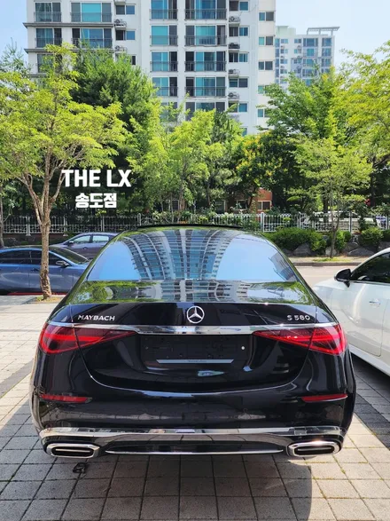 인천송도 벤츠 S580 THE LX 솔라가드프리미엄 퀀텀 썬팅 / 인천 연수구 송도동