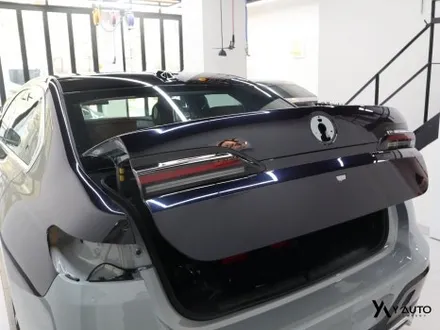 BMW 740i 블루 벨벳 전체 컬러 PPF로 이미지 대변신 / 인천 연수구 송도동