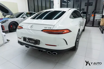 벤츠 썬팅 추천, 메르세데스-AMG GT 43 더엘엑스 솔라가드 프리미엄 퀀텀 시공 / 인천 연수구 송도동