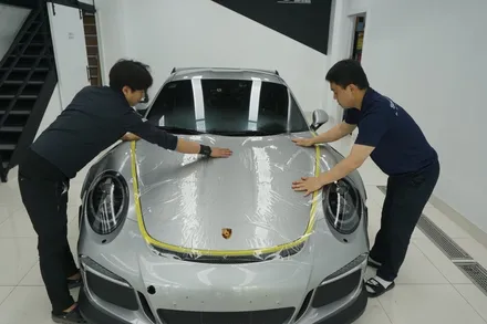 포르쉐 911 GT3 RS 전체 ppf / 인천 연수구 송도동