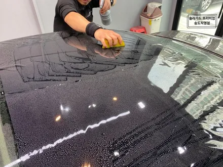 인천 탑폴리에 루프스킨 가능한곳은 여기뿐!! BMW 640d 탑폴리에 루프스킨 시공후기 / 인천 연수구 송도동