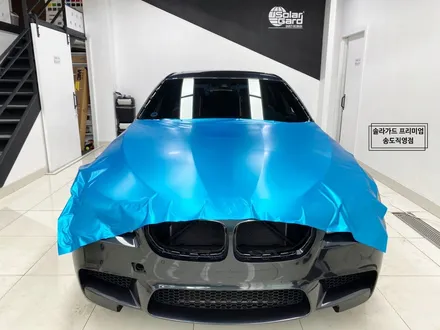 인천 랩핑 잘하는 곳 / BMW F10 M5 satin ocean shimmer (사틴오션쉬머) 전체랩핑 / 인천 연수구 송도동