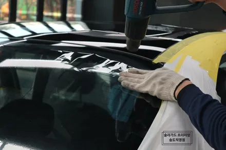 인천 신차패키지 벤츠 C43 AMG, 솔라가드 퀀텀 썬팅으로 고급미의 정점을!! (+유리발수코팅 / 솔라가드 프리미엄 송도직영점) / 인천 연수구 송도동