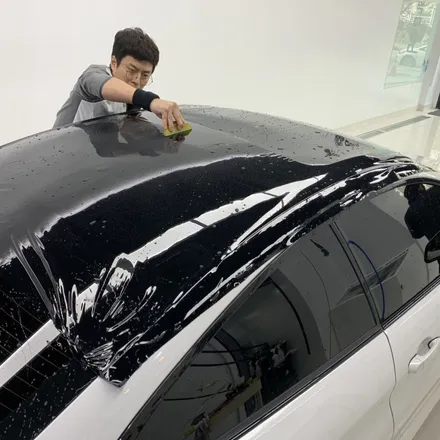 인천 랩핑 잘하는 곳 / 탑폴리에 루프스킨 시공으로 비주얼 물오른 / 인천 연수구 송도동