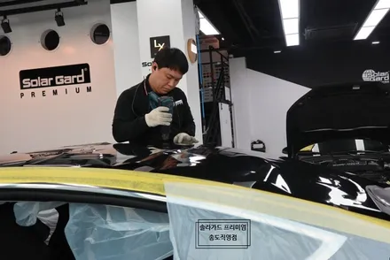 테슬라 인천 신차패키지 전문업체 솔라가드 프리미엄 퀀텀 썬팅으로 모델3 고급미 업그레이드!! / 인천 연수구 송도동