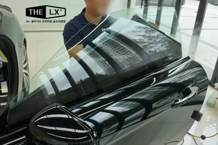 이제 더이상의 재시공은 없다! 인천 송도 썬팅 재시공 벤츠 SL63 블랙포스 장착을 위해 LX+퀀텀블랙 조합 썬팅시공완료 / 인천 연수구 송도동