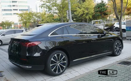 인천송도 틴팅 / 메르세데스 벤츠 EQE350+ 전기차 썬팅은 역시 더엘엑스 솔라가드프리미엄 필름이죠! / 인천 연수구 송도동