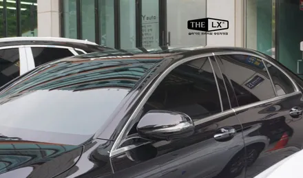 벤츠 e250 솔라가드프리미엄 티타늄 필름 썬팅 시공 이유 / 인천 연수구 송도동