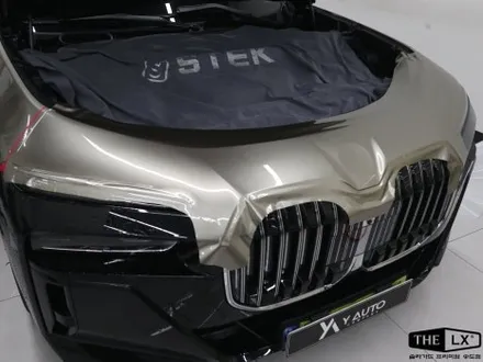 BMW 7시리즈 740d  투톤(듀오톤) 컬러 PPF 실내 PPF 시공 / 인천 연수구 송도동